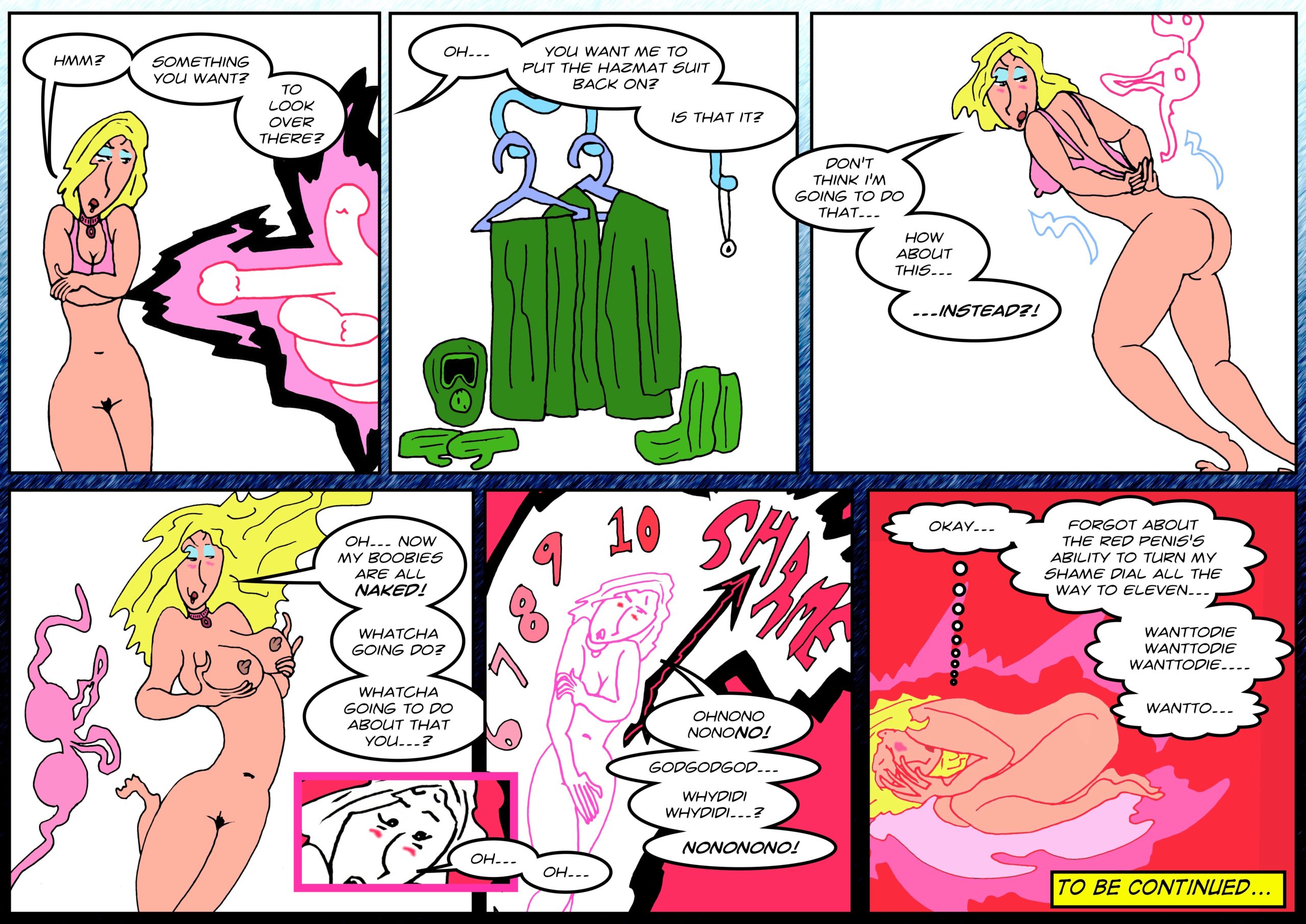 I wonder if being let down by a porn webcomic is a kink for anyone?